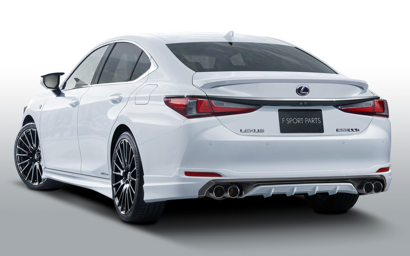 TRD、レクサス新型「ES」の走りを磨くアイテム「F SPORT PARTS（TRD