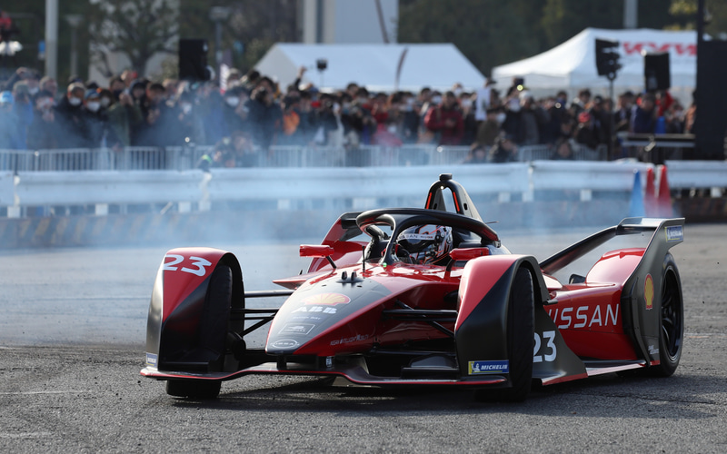 フォーミュラEのデモランもあった「JAFモータースポーツジャパン in お