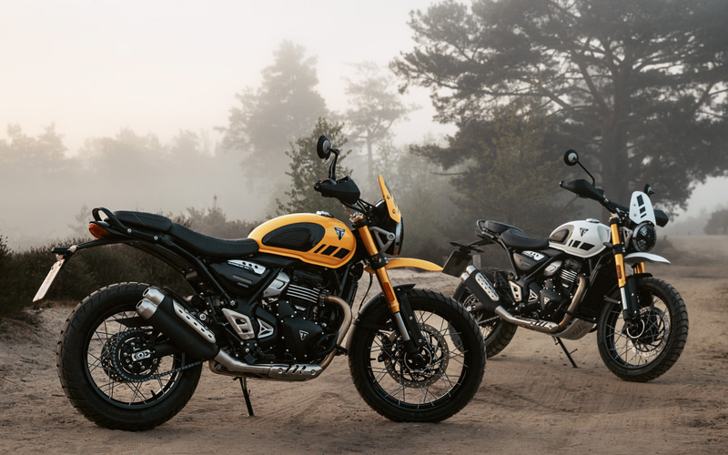 トライアンフ、新型「スクランブラー400 XC」2026年モデル - Car Watch