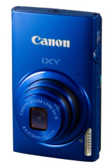 キヤノン、無線LAN機能対応の広角24mmスリムコンパクト「IXY 420F