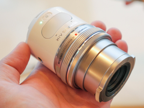 オリンパスのレンズ型カメラ「AIR A01」説明会レポート - デジカメ