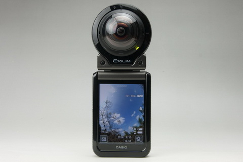 ぐるっと全天周！カシオEX-FR200の魅力を探る】全天周カメラ「EX-FR200