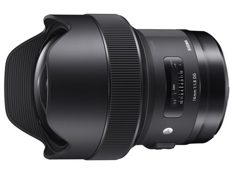 シグマ、フルサイズ14mm初のF1.8レンズ「SIGMA 14mm F1.8 DG HSM