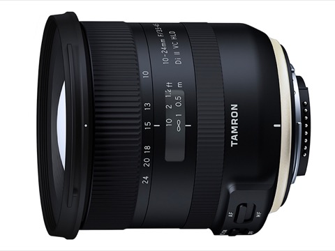 タムロン、APS-Cセンサー用超広角ズーム「10-24mm F/3.5-4.5 Di II VC