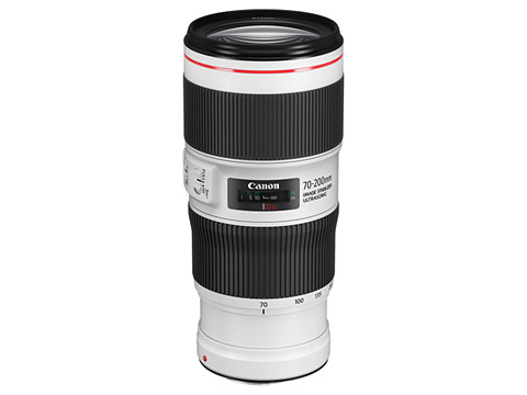 キヤノン、Lレンズの小型望遠ズーム「EF70-200mm F4L IS II USM