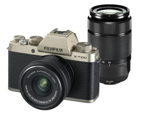 富士フイルム、一眼レフスタイルのエントリー機「X-T100」 - デジカメ