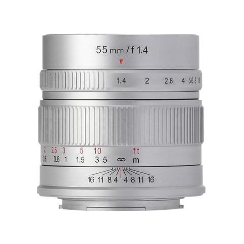 APS-C/マイクロフォーサーズ用レンズ「7Artisans 55mm F1.4」に新色