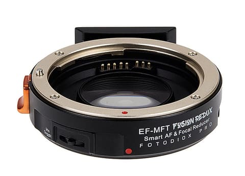 EF→マイクロフォーサーズ電子接点付きマウントアダプター - デジカメ