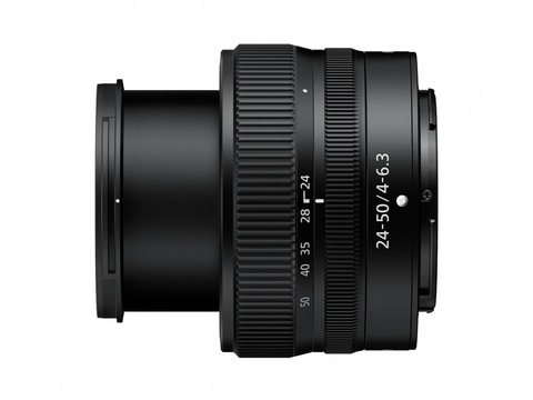 ニコン、重量195gのフルサイズ標準ズーム「NIKKOR Z 24-50mm f/4-6.3
