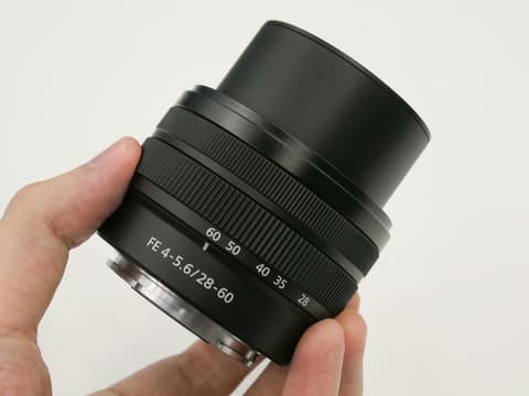 ソニー、重量167gのズームレンズ「FE 28-60mm F4-5.6」 - デジカメ Watch