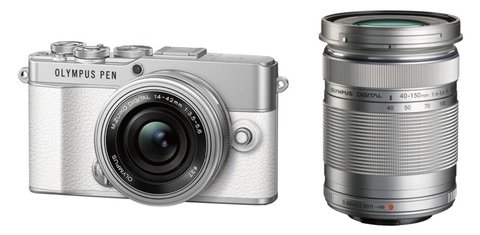 OMDS、「OLYMPUS PEN E-P7」にダブルズームキットを追加 - デジカメ Watch