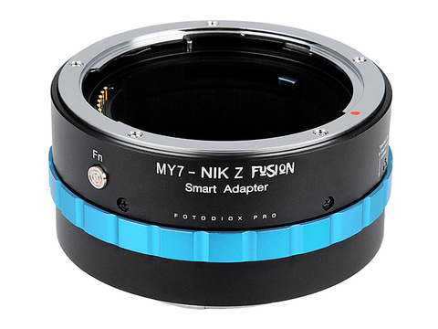 富士フイルムG/ニコン Z ボディのための「Mamiya 7レンズ」電子
