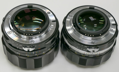 ニコンFマウント用レンズ「フォクトレンダー NOKTON 55mm F1.2 SL IIs