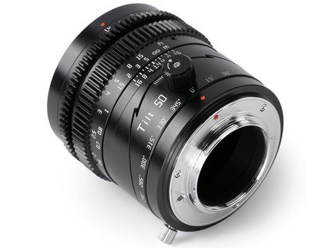 回転機構付きのティルトレンズ「TTArtisan Tilt 50mm f/1.4」に