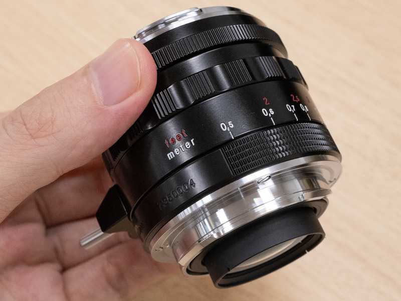 ライカM用の広角大口径レンズ「NOKTON Vintage Line 28mm F1.5