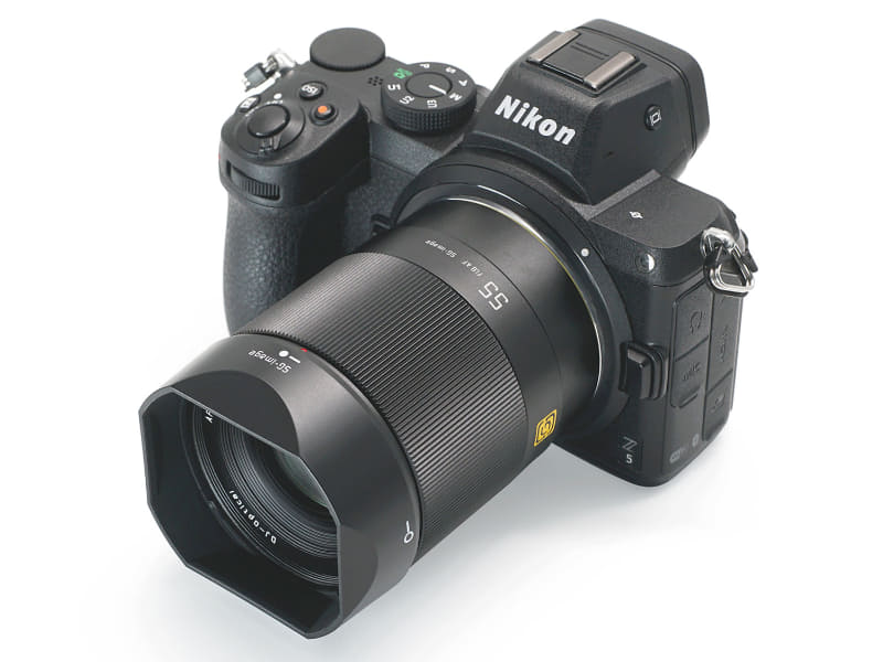 SG-image、ニコンZ用の単焦点レンズ「AF 55mm F1.8 STM」を発売