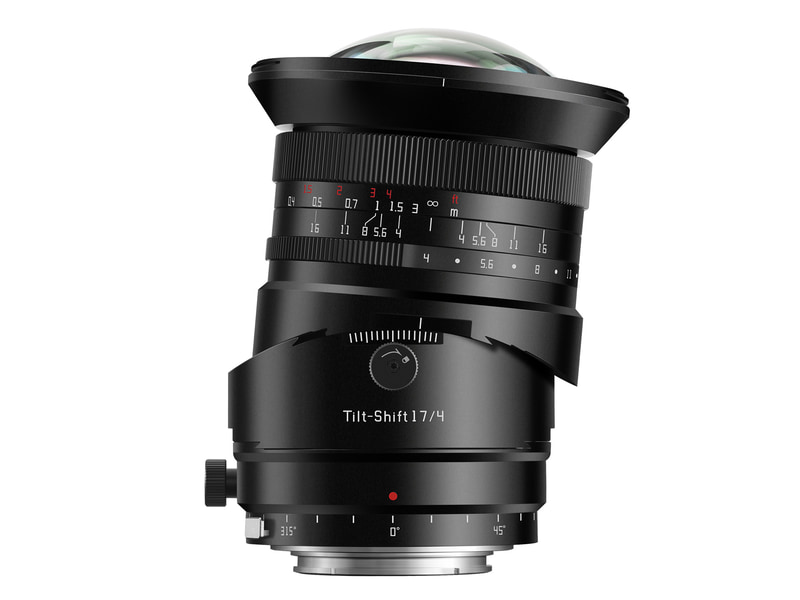 ソニーE/富士フイルムG用のティルト・シフトレンズ「TTArtisan Tilt