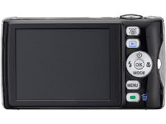 ペンタックス、“小顔フィルター”搭載の薄型デジカメ「Optio P80