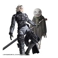 ニーア レプリカント」から、主人公「ニーア」と実験兵器7号 エミール