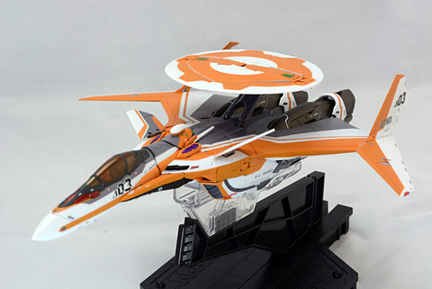 魂レビュー】「DX超合金 VF-31E（チャック機）」、レドームの展開