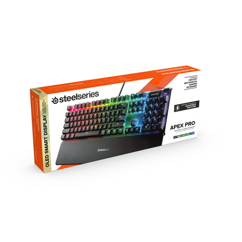 SteelSeries、テンキーレスキーボード「Apex Pro TKL」など2つの新商品