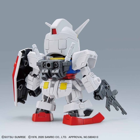 ハローキティとガンダム、合体！ プラモデル「ハローキティ / RX-78-2