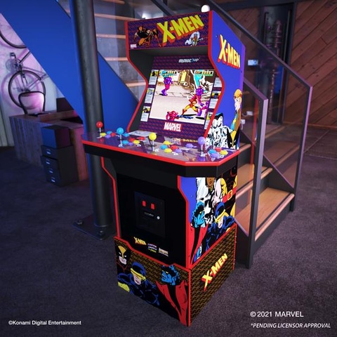 X-Men」や「Dragon's Lair」も！ 「ARCADE1UP」シリーズの最新筐体が
