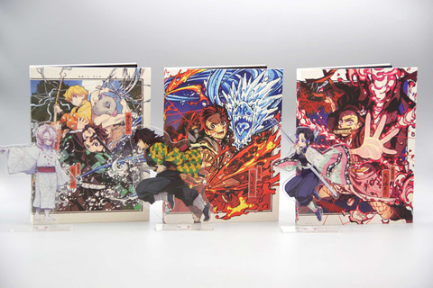 鬼滅の刃」、Blu-ray/DVD完全生産限定盤パッケージの全巻セットが登場