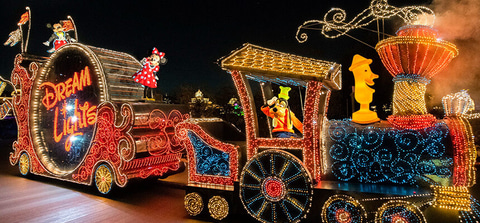 東京ディズニーランド、夜のパレード「エレクトリカルパレード