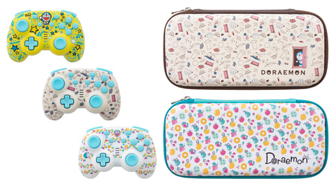 ドラえもん」デザインのSwitch無線ジャイロコントローラーが登場