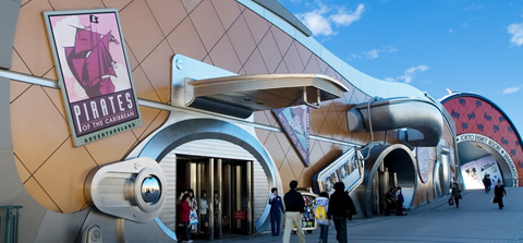 TDRのパーク外店舗「ボン・ヴォヤージュ」が7月10日と11日は事前来店