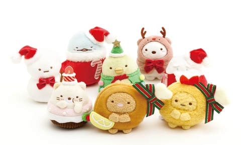 リラックマ」＆「すみっコぐらし」クリスマステーマ新商品が11月上旬