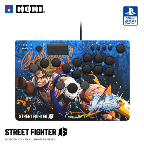 ホリ、「スト6」デザインのレバーレスコントローラーが11月発売