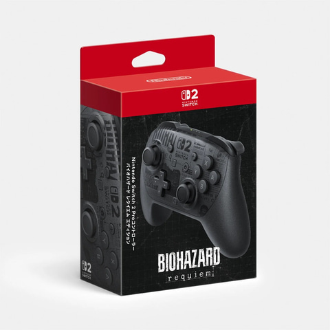 Switch2 Proコン バイオハザード レクイエム エディション」マイ