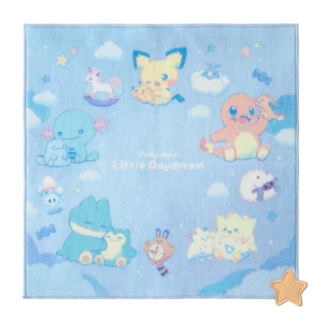 ぬいぐるみと過ごすポケモンたちを描いたグッズ「Little Daydream