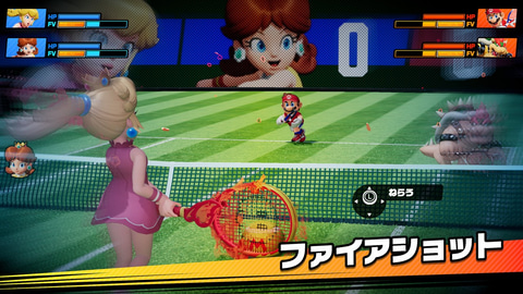 マリオテニス フィーバー」の紹介映像と公式サイトが公開 - GAME Watch