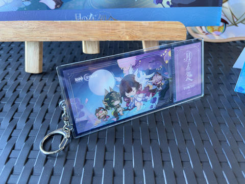 原神」のコロンビーナになれるアイマスク！ オフラインイベント「月の