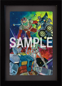 安彦良和／機動戦士ガンダム THE ORIGIN 展」の複製原画が完全受注生産