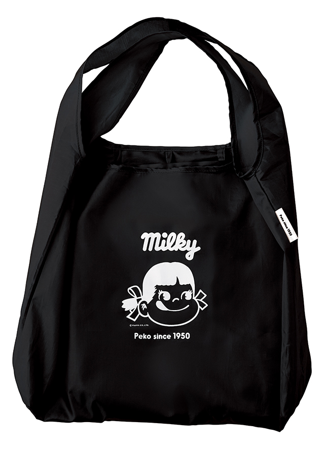 不二家創業祭セール「黒いペコちゃんエコバッグ」が再登場！「ペコ