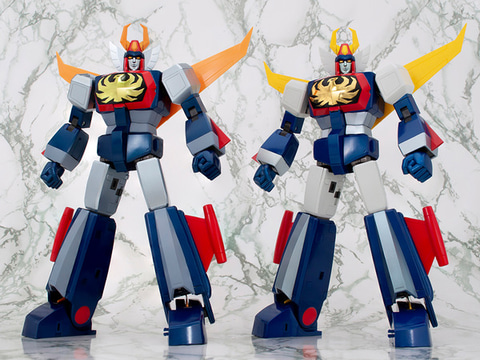 本編を意識したカラーリングにチェンジ！ 「超合金魂 GX-66R 無敵ロボ