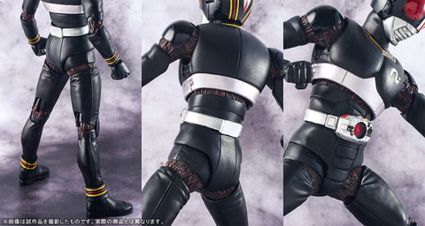 漆黒の仮面ライダー、真骨彫製法に降臨！ 「S.H.Figuarts（真骨彫製法