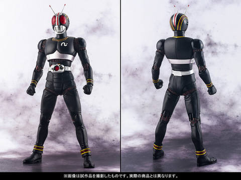 漆黒の仮面ライダー、真骨彫製法に降臨！ 「S.H.Figuarts（真骨彫製法
