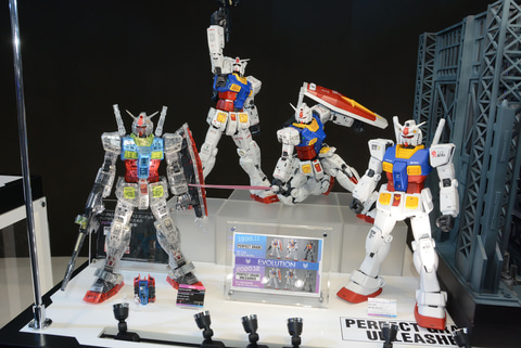 GUNPLA EXPO】ついに目の前に現われた「PG UNLEASHED 1/60 RX-78-2