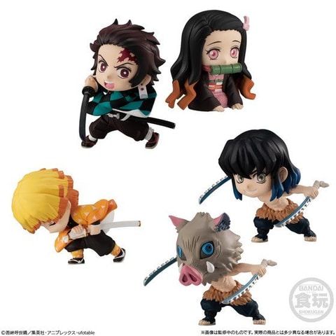 食玩「鬼滅の刃 ADVERGE MOTIONセット」の2次販売が本日開始 - HOBBY Watch