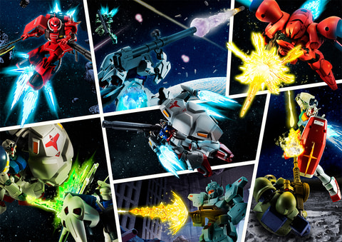 ROBOT魂 ver. A.N.I.M.E.」シリーズ用エフェクトパーツセットの第2弾が