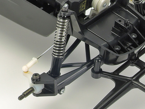 ブラックボディの特別仕様で登場。「1/10RC グラスホッパーIIブラック