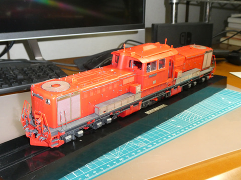 特別企画】【ちょい組み】「ディーゼル機関車 DD51 貨物A更新機