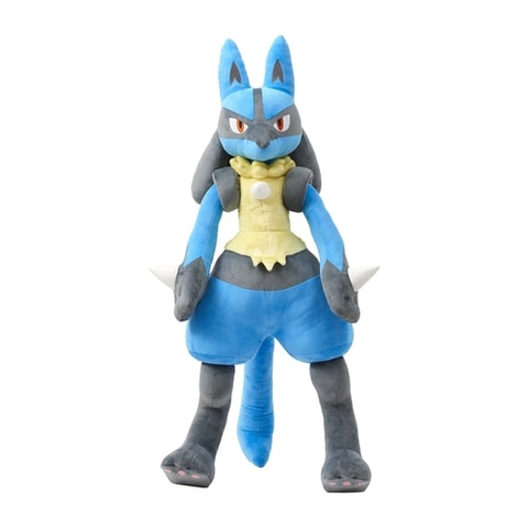 ルカリオとの夢の生活が実現!?「ぬいぐるみ 等身大ルカリオ