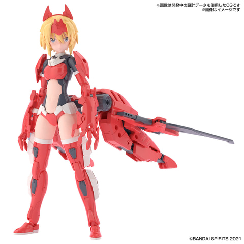 BANDAI SPIRITSの美少女プラモデル「30MS」シリーズ新作「アルカ
