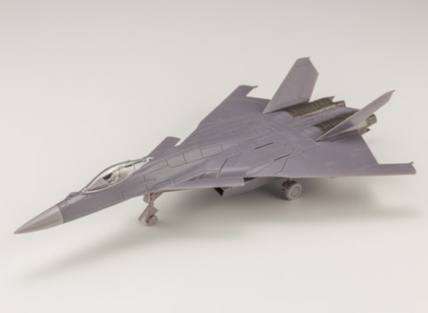 エースコンバット」のプラモデル「CFA-44」サンプル公開！7月25日発売